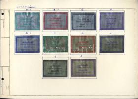 645 darabos magyar gyufacímkegyűjtemény