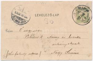 1902 Kiscell, Celldömölk; Fő tér. Kiadja Nagy Gyula (r)