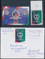 Soproni népszavazás évfordulója emlékív + irredenta és bányászati levélzárók használatlanul és leveleken