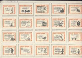 572 darabos szépen rendszerezett magyar gyufacímke-gyűjtemény albumlapokon. Szép kiállítási anyag