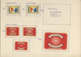 572 darabos szépen rendszerezett magyar gyufacímke-gyűjtemény albumlapokon. Szép kiállítási anyag