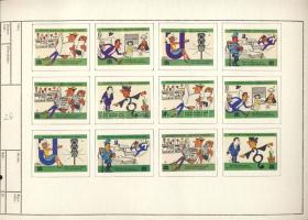 590 darabos szépen rendszerezett nyugatnémet gyufacímke-gyűjtemény albumlapokon.