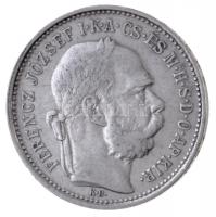 1892KB 1K Ag "Ferenc József" T:2 Adamo K5