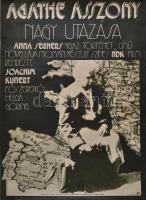 1973 Molnár Gyula (1946-): Agathe asszony nagy utazása, filmplakát, 56×41 cm
