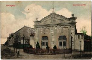 1914 Budapest XV. Pestújhely, Széchenyi színház, reklámplakátok. Kiadja Harsányi Dezső (fl)