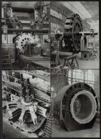 cca 1960-1970 Ganz gyártmányok, 10 db fotó, 12,5×18 cm