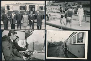 Élet a BKV-nál, 10 db fotó, 9×13 és 11×14,5 cm közötti méretekben