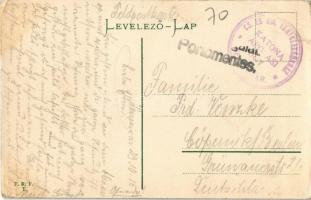 1915 Temesvár, Timisoara; Gyárváros, Kossuth tér, piaci árusok, villamos, Weisz Sándor, Wilhelm Fülö...