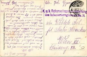 1915 Szászváros, Broos, Orastie; Ansicht / látkép. Kiadja a Szászvárosi Könyvnyomda Rt. / general vi...