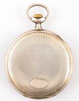 Ezüst(Ag) Omega zsebóra, másodpercmutatóval, jelzett, működőképes állapotban, d: 5 cm, bruttó: 88,1 ...