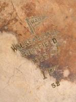 cca 1920 Walker&Hall és EPSM fém kiöntők ( 2db), jelzett, m:7 és 16 cm