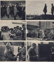 1937 6 db klf Hitler gyűjtőkép 8x12cm