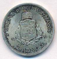 1936. 2P Ag "Liszt Ferenc" T:2 patina Adamo P7.3