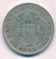 1936. 2P Ag "Madonna" T:2- ph.
Adamo P7