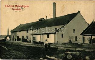1911 Mezőtelegd, Tileagd; Szeszgyár. W. L. (?) 278. Kiadja Lindenfeld Miksa / distillery (r)
