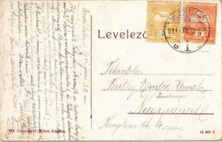 1911 Mezőtelegd, Tileagd;  Szeszgyár. W. L. (?) 278. Kiadja Lindenfeld Miksa / distillery (r)