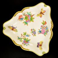 Herendi Viktória mintás étkészlet ( 26 db), kézzel festett, jelzett, hibátlan