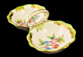 Herendi Viktória mintás étkészlet ( 26 db), kézzel festett, jelzett, hibátlan