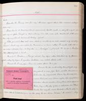 1930 Szilas László (1913-?) gyermek- és diákkorára visszaemlékező naplója 6-17 éves kora közötti idő...