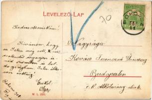 1908 Rohonc, Rechnitz; Római katolikus zárda. W. L. 2393. / Röm. kath. Kloster / Catholic nunnery (f...