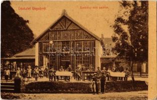 1909 Ungvár, Uzshorod, Uzhorod; Széchenyi kerti pavilon, vendéglő. Kiadja Balázs és Bergida / park, pavilion, restaurant (EK)