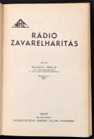 Vegyes műszaki könyvtétel, 4 db: 

Ránky Béla: Rádió zavarelhárítás. Bp.,1937, Műegyetemi Rádió Cl...