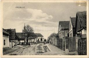 Probluz (Dolní Prím), Bojiste u Hradec Králové / Schlachtfeld bei Königgratz / battlefield near Hradec Králové, street view (glue mark)