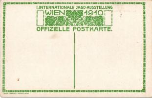 1910 Wien, Erste Internationale Jagdausstellung / Pavillon du Rendez-vous de chasse francais a l...