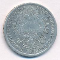 Ausztria 1865A 1Fl Ag "Ferenc József" T:2-
Austria 1865A 1 Florin Ag "Franz Joseph&q...