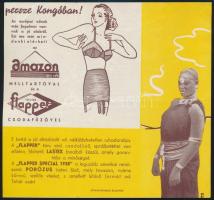 A tökéletes női forma Kongóban és Európában, Flipper Lastex fűzőreklám, kihajtható