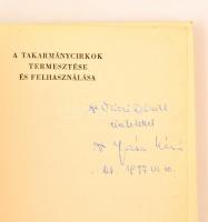 Dr. Józsa László: A takarmánycirkok termesztése és felhasználása. Bp.,1976, Mezőgazdasági. Kiadói pa...