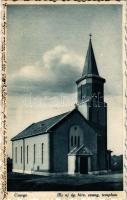1938 Csurgó, Evangélikus templom. Kiadja Oszeszly M. Viktor (EK)