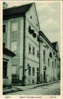 Győr, Szent Orsolya zárda - képeslapfüzetből / from postcard booklet