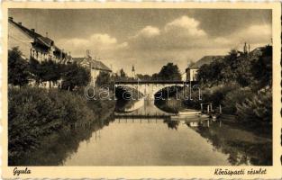1939 Gyula, Köröspart, híd
