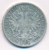 Ausztria 1881. 1Fl Ag "Ferenc József" T:2,2-
Austria 1881. 1 Florin Ag "Franz Joseph...
