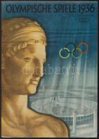 1936 Berlin Olympische Spiele c. olimpiai újság 13. szám