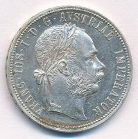 Ausztria 1886. 1Fl Ag "Ferenc József" T:1- Austria 1886. 1 Florin Ag "Franz Joseph"  C:AU Krause KM#2222