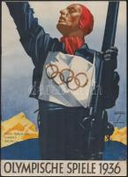 1936 Berlin Olympische Spiele c. olimpiai újság 9. szám