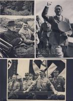 1937 3 db klf Hitler gyűjtőkép 12x17cm