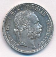 Ausztria 1887. 1Fl Ag "Ferenc József" T:1- Austria 1887. 1 Florin Ag "Franz Joseph"  C:AU Krause KM#2222
