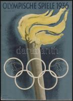 1936 Berlin Olympische Spiele c. olimpiai újság 5. szám
