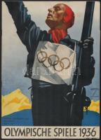 1936 Berlin Olympische Spiele c. olimpiai újság 4. szám