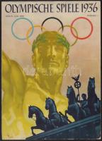 1936 Berlin Olympische Spiele c. olimpiai újság 1. szám