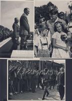 1937 3 db klf Hitler gyűjtőkép 12x17cm