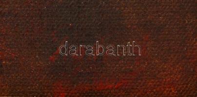 Glatter Ármin (1861-1931): Sárga fejkendős varró lány. Olaj, vászon, jelzett, sérült keretben, 52×35...