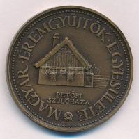 Lapis András (1942-) 1981. "10 éves a Kiskőrösi Csoport / Petőfi szülőháza" Br emlékérem (...