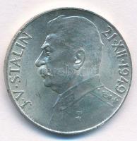 Csehszlovákia 1949. 50K Ag Sztálin T:1-  Czechoslovakia 1949. 50 Korun Ag Stalin C:AU Krause KM#28