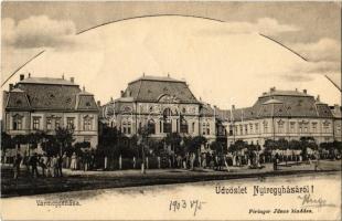 1903 Nyíregyháza, Vármegyeháza. Kiadja Piringer János (EK)