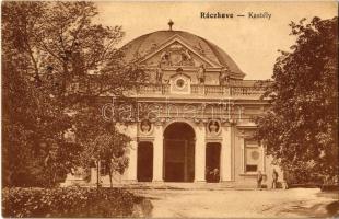 1919 Ráckeve, Savoyai kastély. Kiadja Grálitzer F. Vilmos (EK)