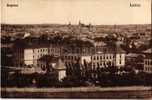 1929 Sopron, Honvéd főreáliskola, laktanya.